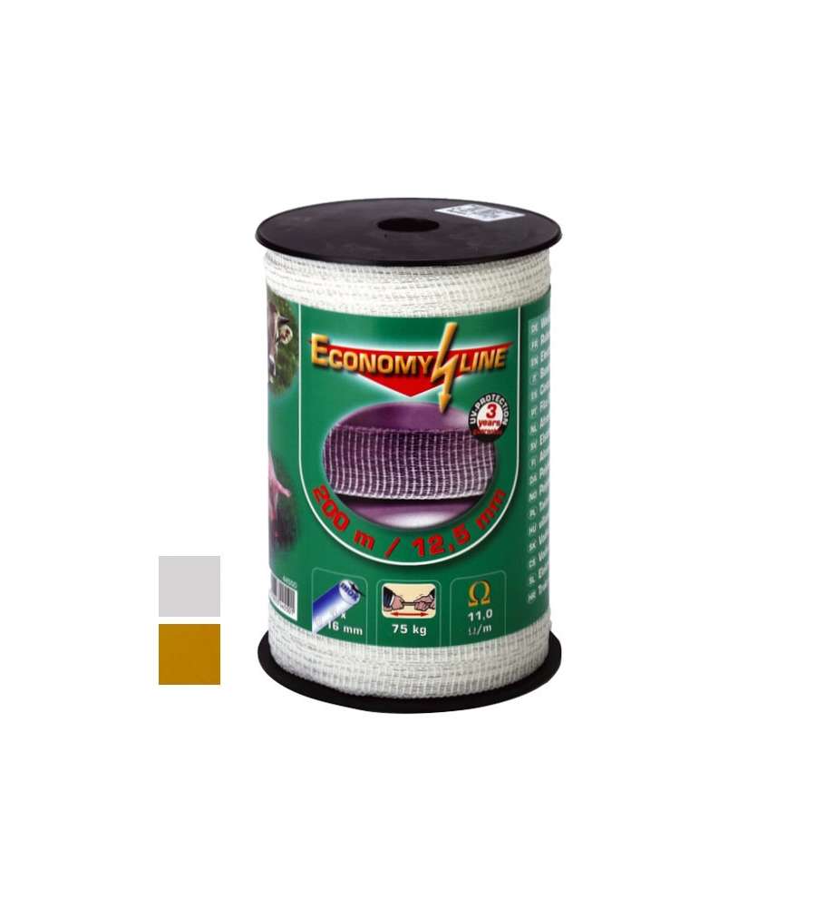 Banda Acciaio Elettrificatori Mm 20 M 200 Gialla