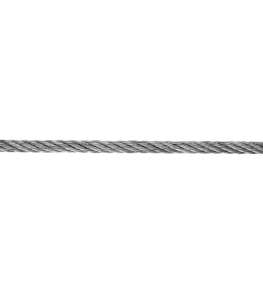 Corda Zincata con Fibra Tessile  5 mm