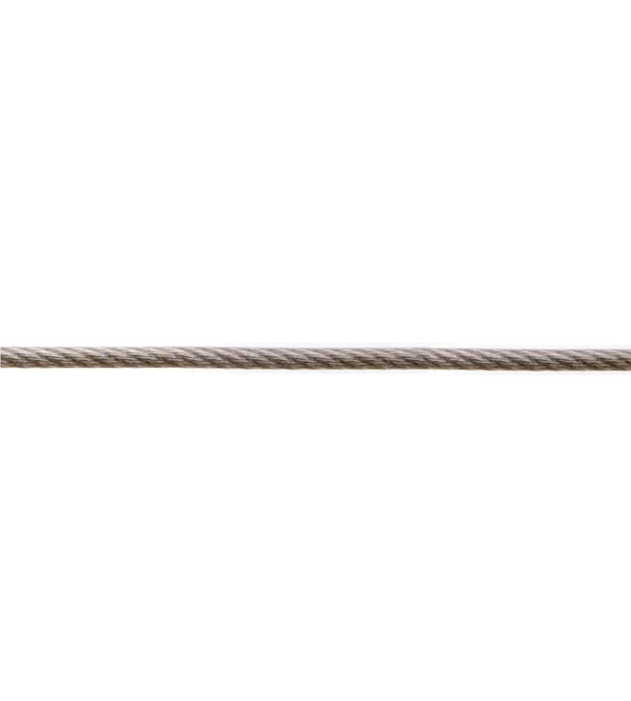 Corda Zincata con Fibra Tessile  5-6 mm
