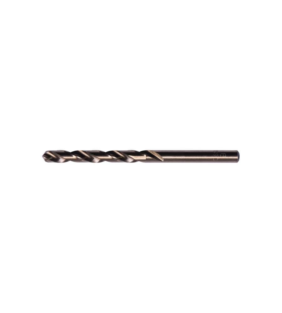 Punta per metallo HSS,in lega di cobalto DIN 338 4,0 x 75 mm.