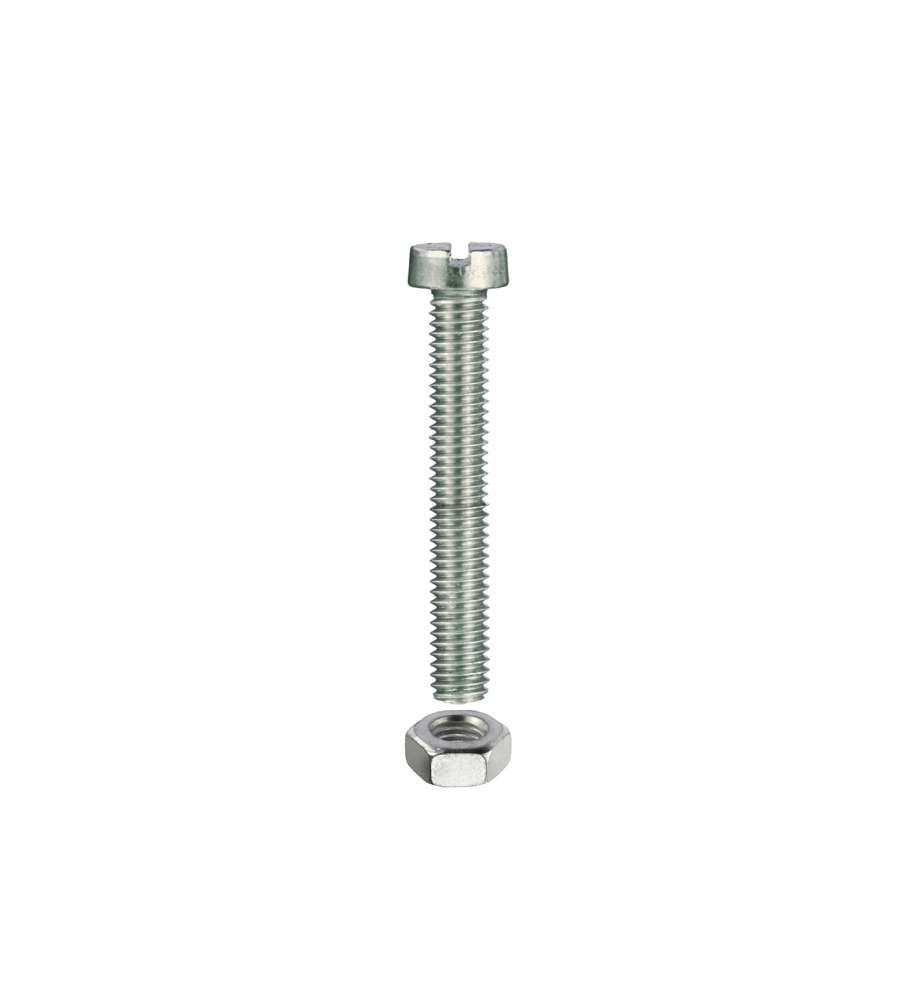 Viti per metallo testa cilindrica M4 x 50 - 8 pz.