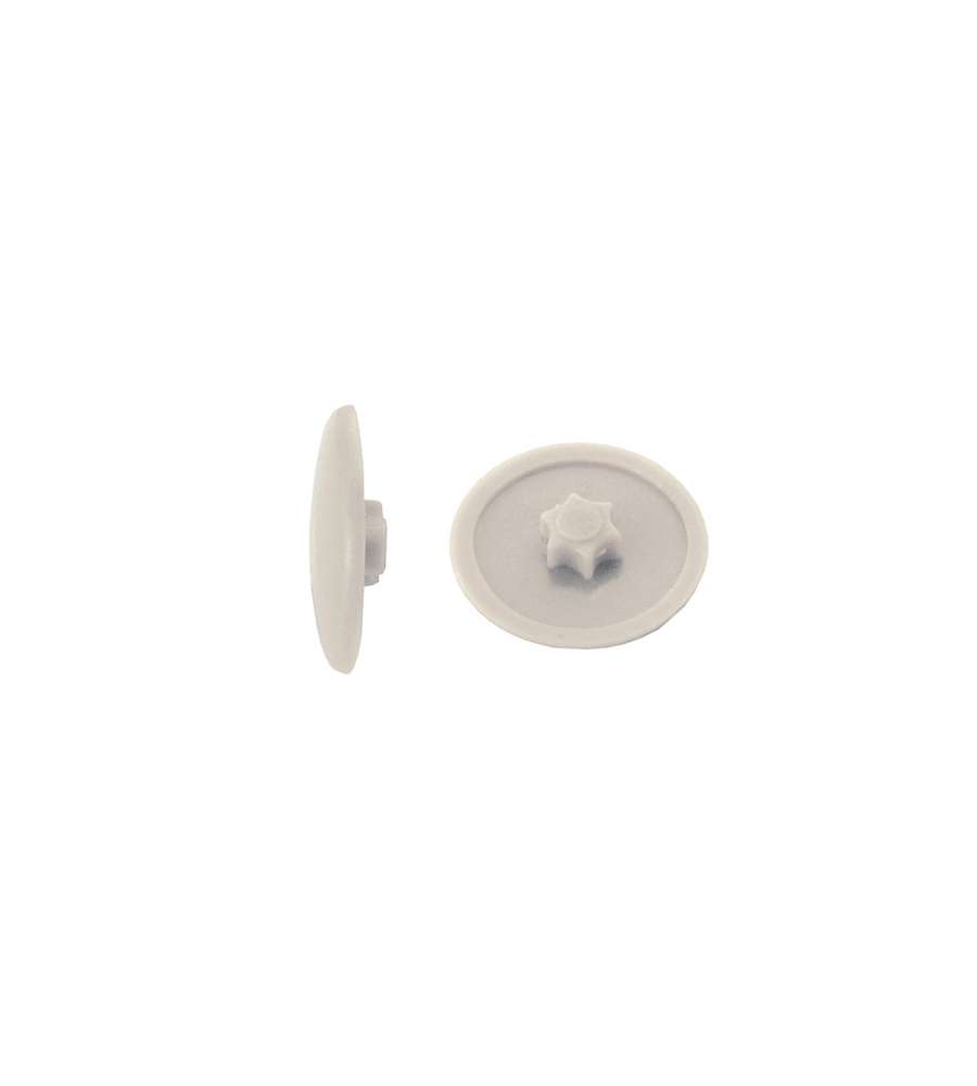 Cappucci coprivite Torx bianco TX 30 - 50 pz.