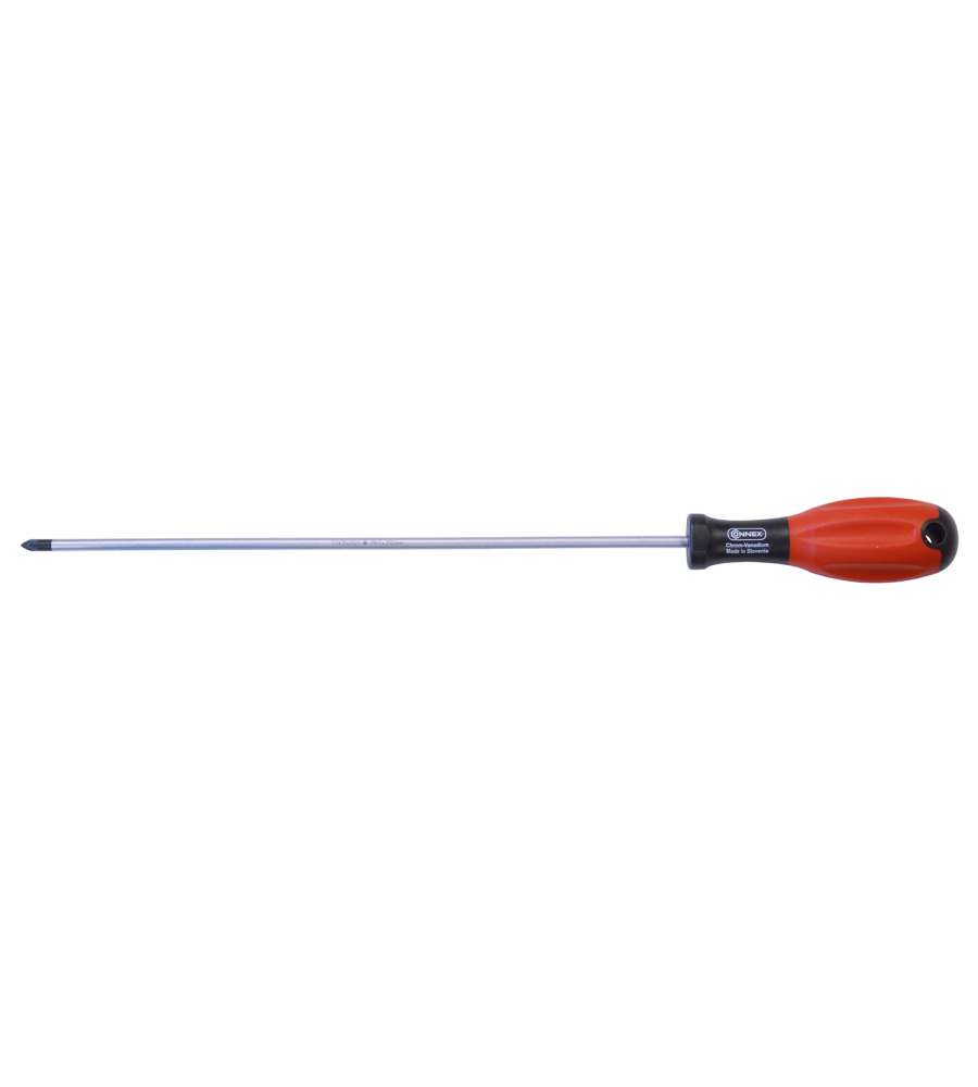 Giravite professionale per elettricista lama lunga Phillips PH1 x 250 mm.