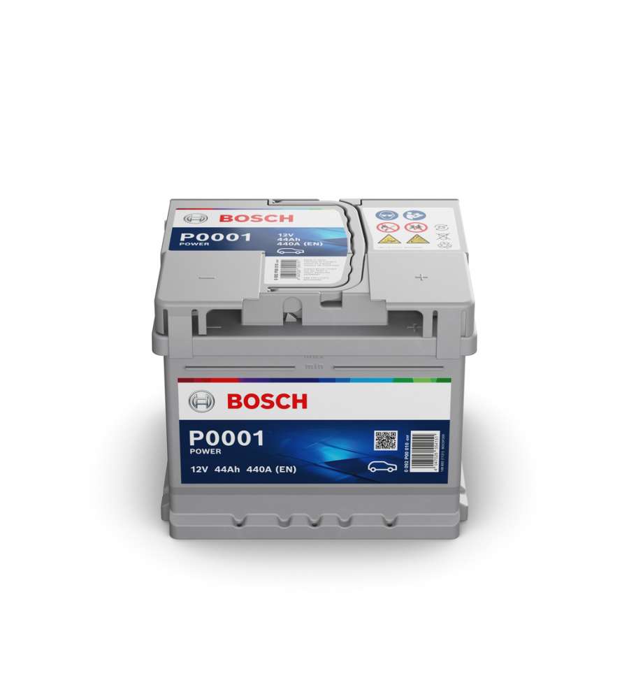 Bosch Batteria Auto 44 Ah 12V - Polo Positivo a Destra, Impermeabile