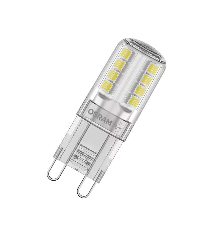 Lampadina LED Osram Pin 30 300gr 2,6W 840 Clear G9