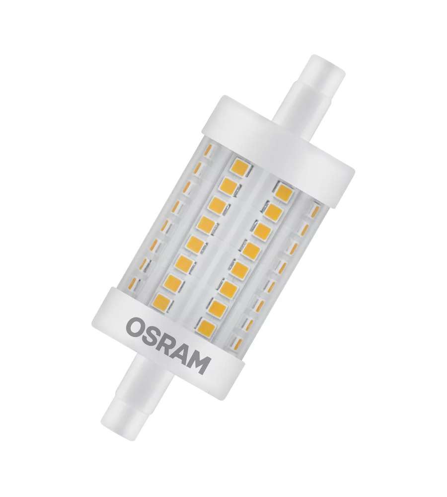 Lampadina LED Osram Line 78 75 330gr 8W 827 Clear R7s