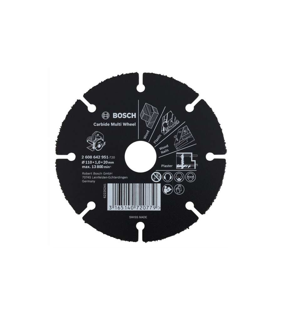 Disco da taglio Universale 115 mm Bosch