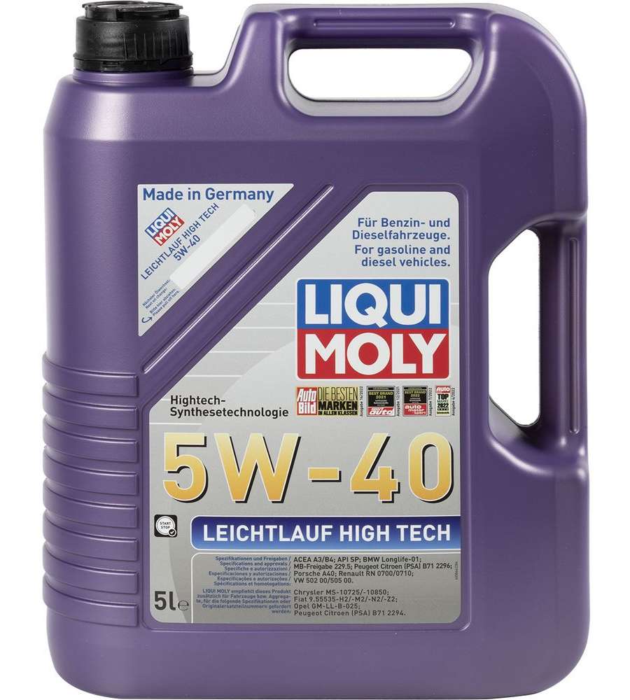 Olio motore Leichtlauf High Tech 5W-40 5L