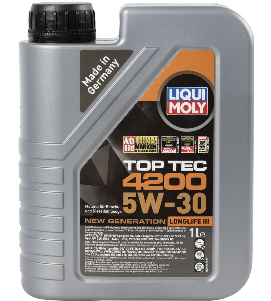 Olio motore Top Tec 4200 5W-30 1L