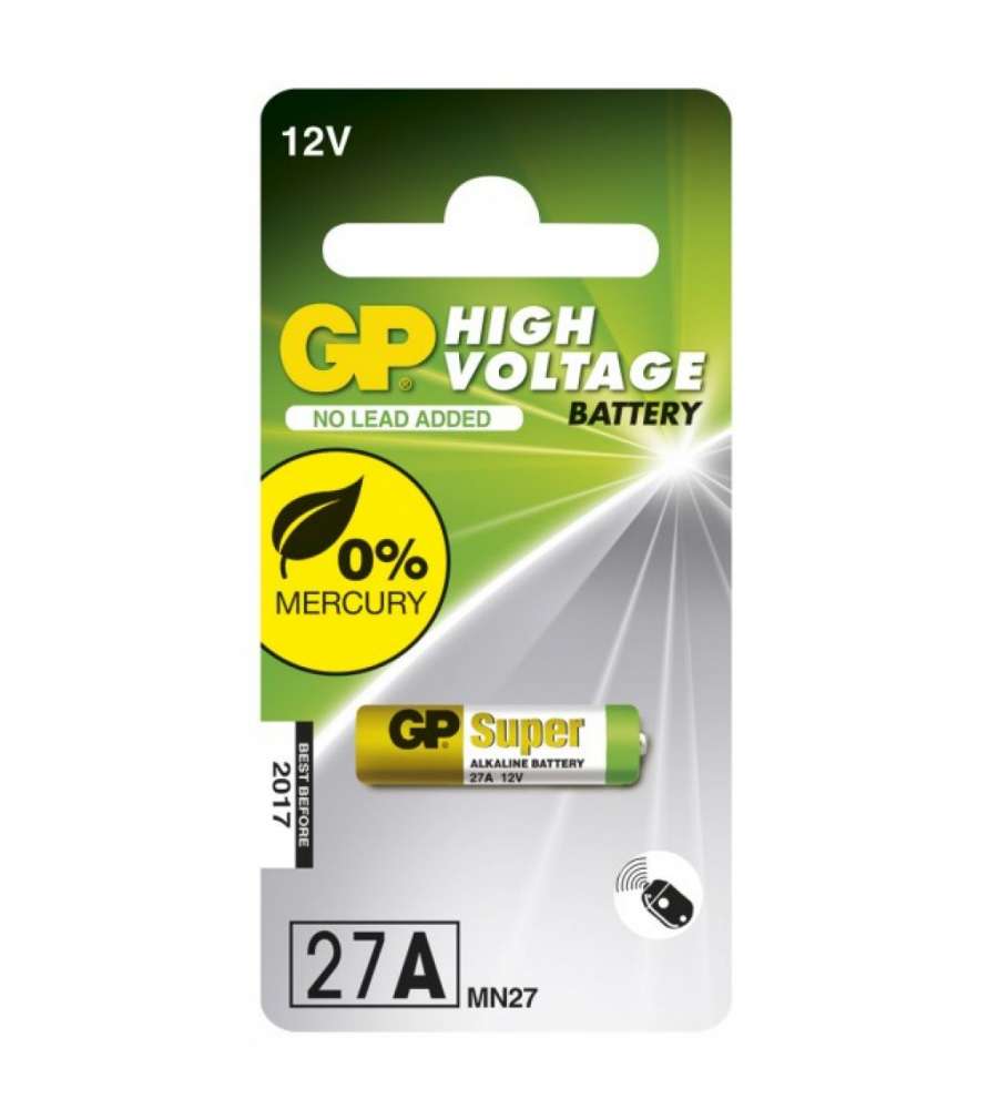 27AF-C1 - Batteria Super Alcaline A27 (Blister 1 Pezzo)