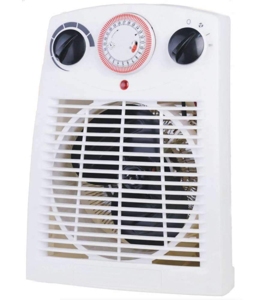 Termo ventilatore con timer e termostato