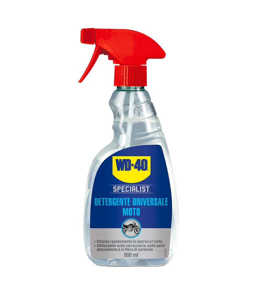 WD-40 Detergente Spray Universale per Moto - 500 ml