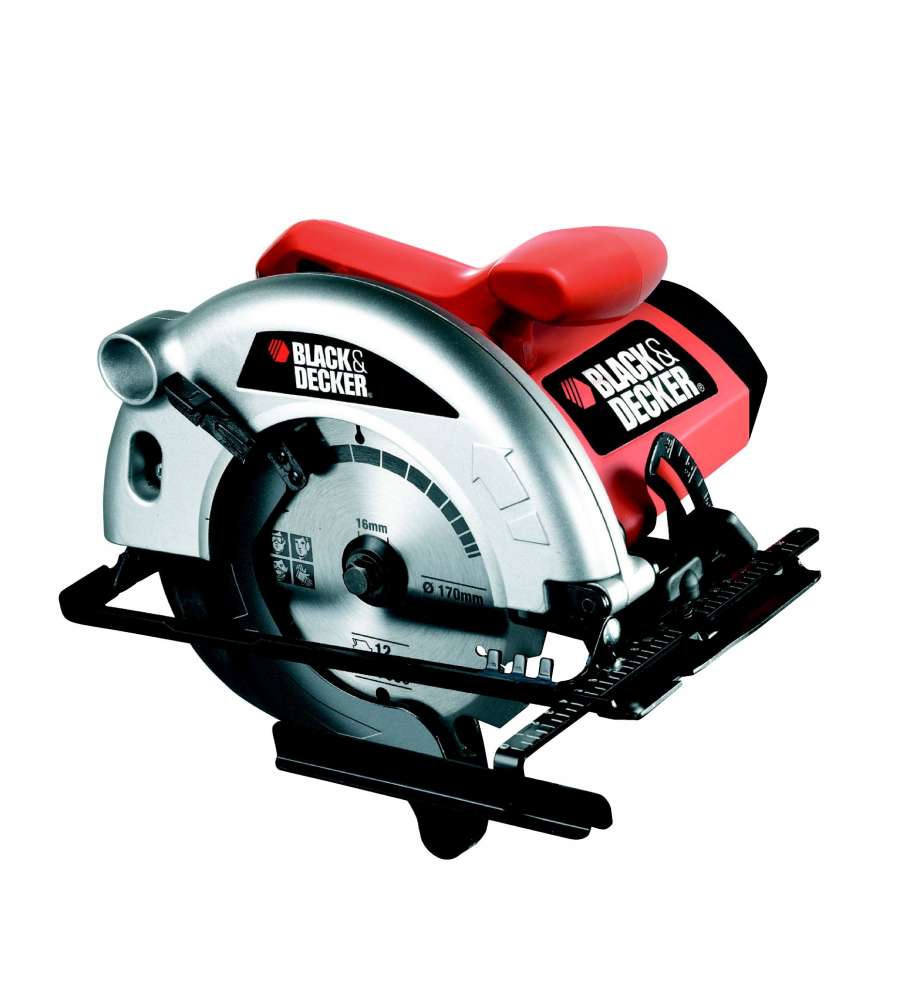 Sega circolare 1100w diam170 mm con accessori Black+Decker