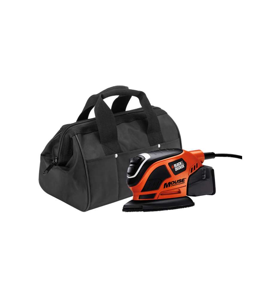 Black+Decker Levigatrice Orbitale Multifunzione - 120W