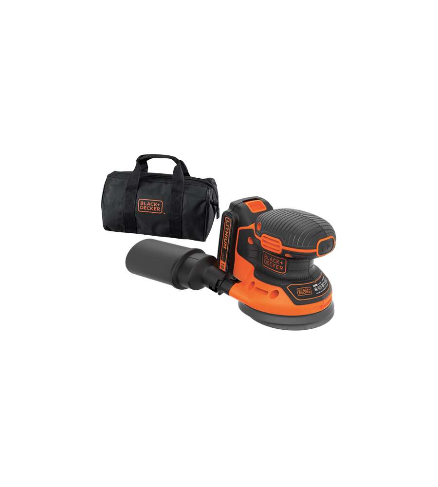 Levigatrice Rotorbitale Black+Decker 18V batteria al Litio BD CROS 18