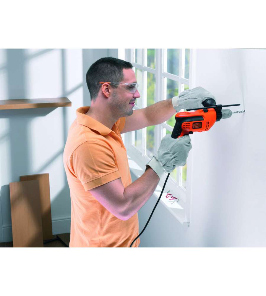 Black+Decker Trapano a Percussione 710 W - Inclusa Valigetta, 13mm Mandrino