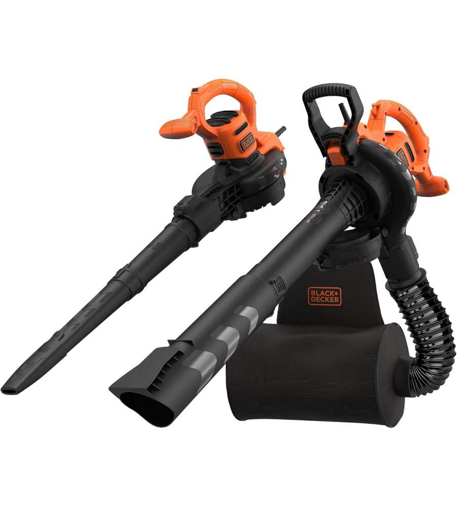Soffiatore/Aspiratore/Trituratore 2600 W Black+Decker
