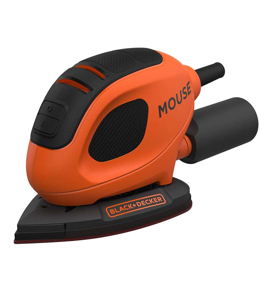 Black+Decker Levigatrice Mouse Multifunzione - Rimozione Vernice e Ruggine