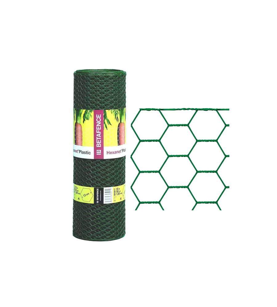 Rete Hexanet Plastic 13/1 H 100 M 10     Betafence