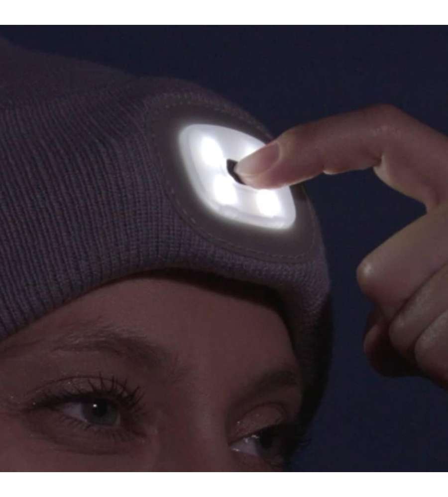 Cap Light Cappello con luce LED incorporata