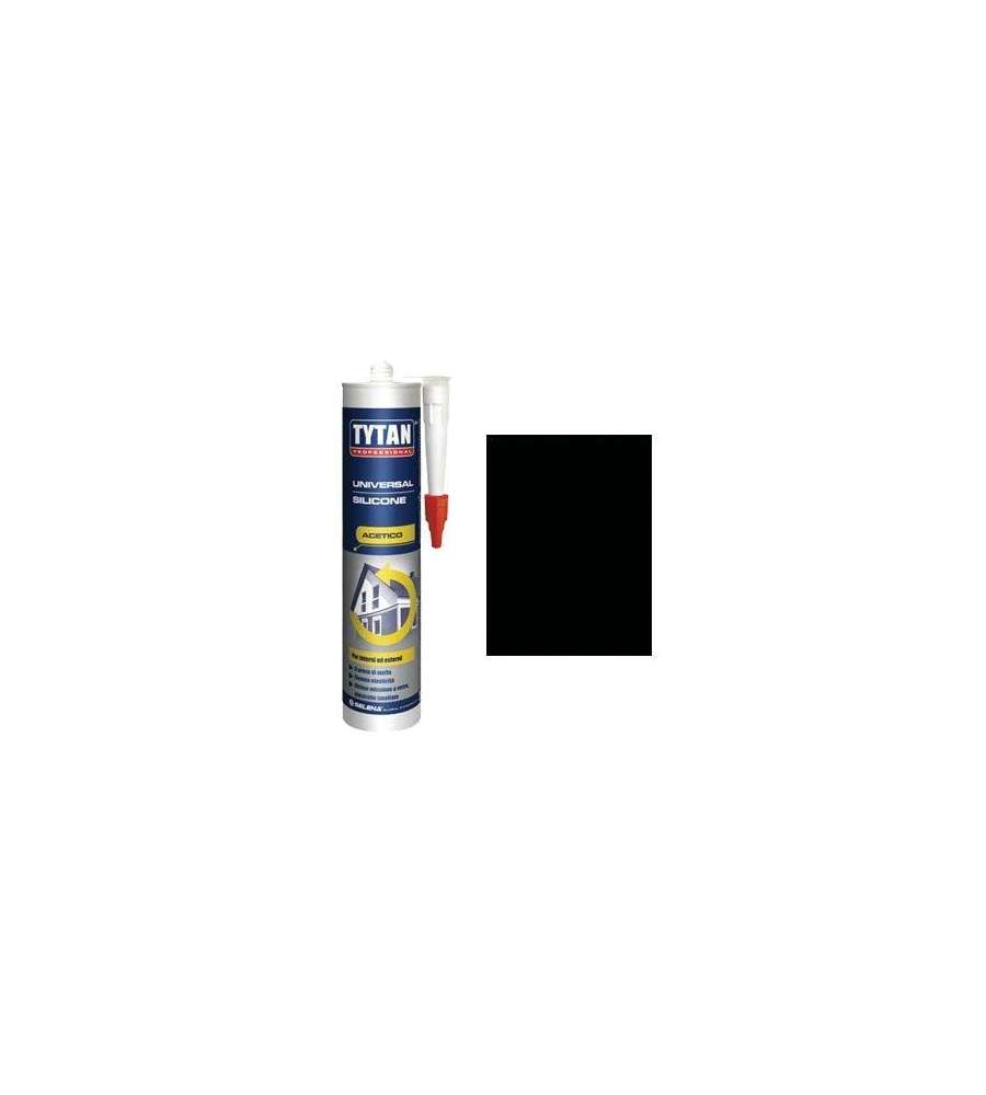 Silicone acetico universale Nero 280 ml