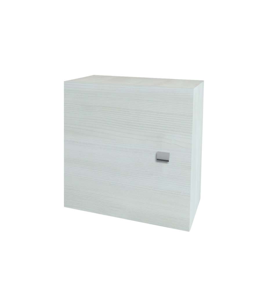 Pensile cubo rovere bianco 45 cm Zaffiro