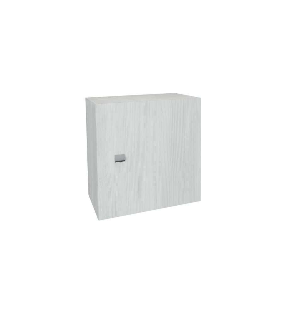 Pensile cubo rovere bianco 45 cm Zaffiro