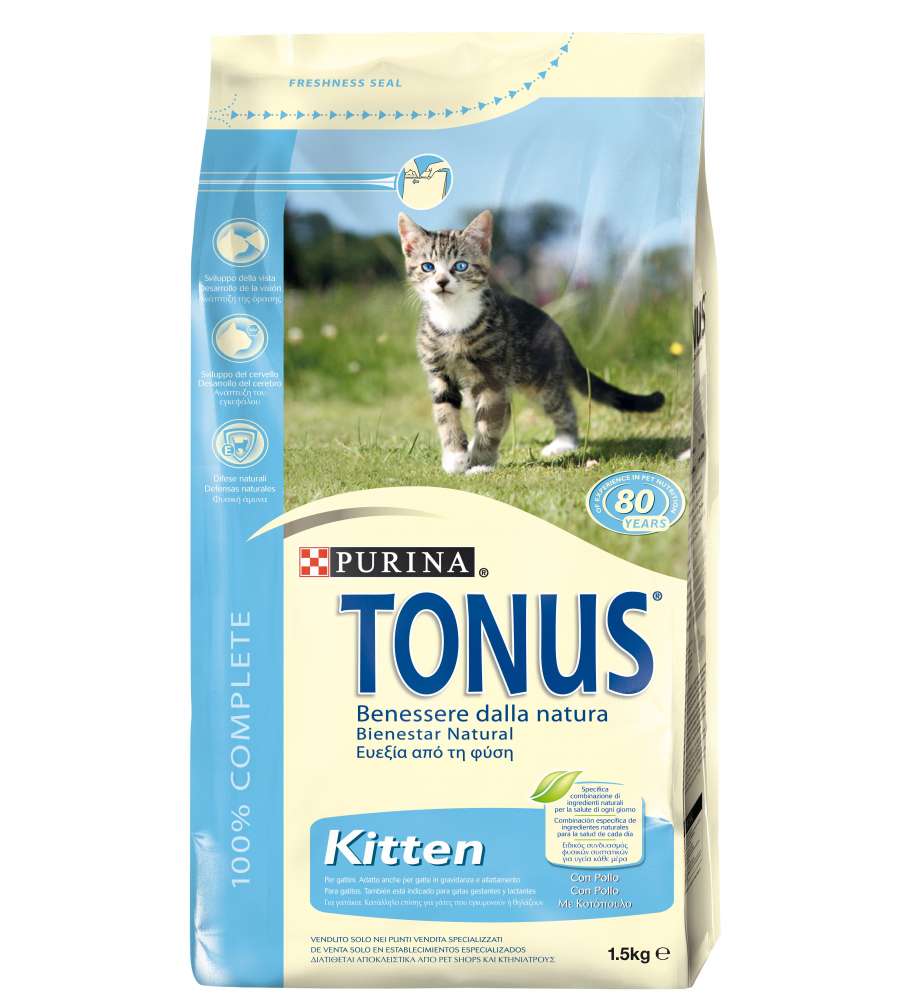 Tonus benessere dalla natura Kitten 1,5 kg