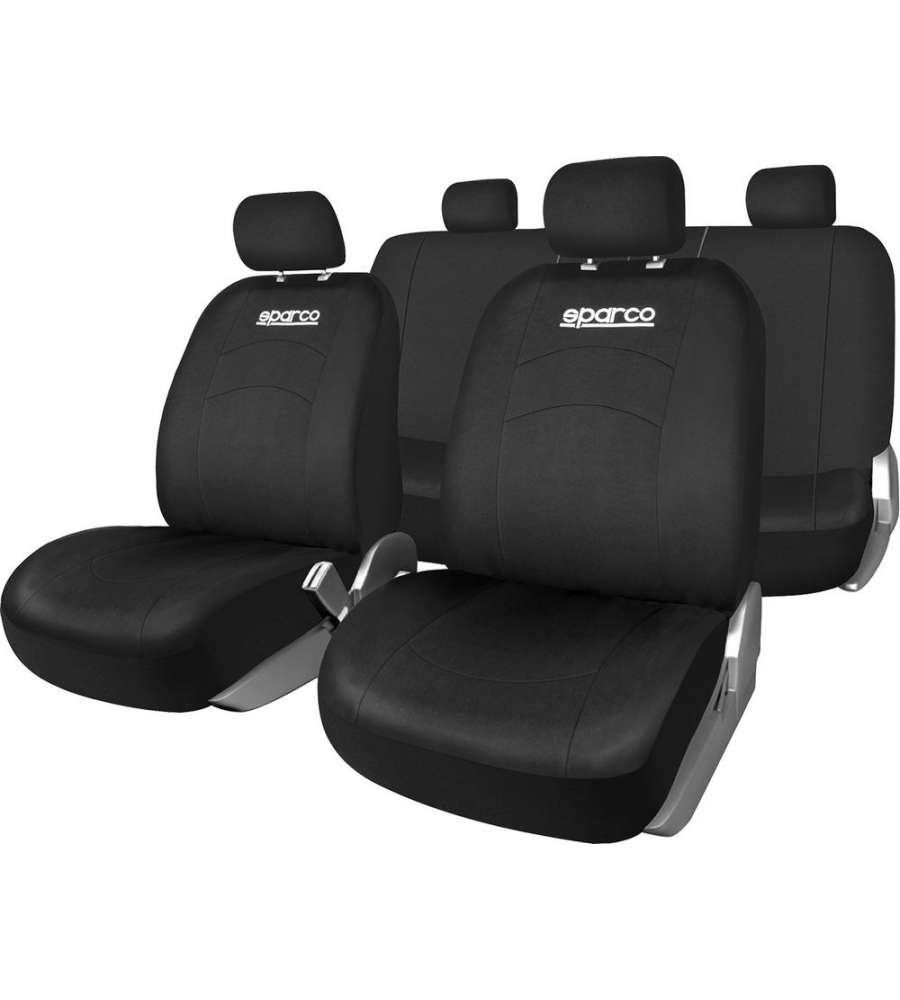 Set universale SPS402 coprisedili auto completo nero 3mm
