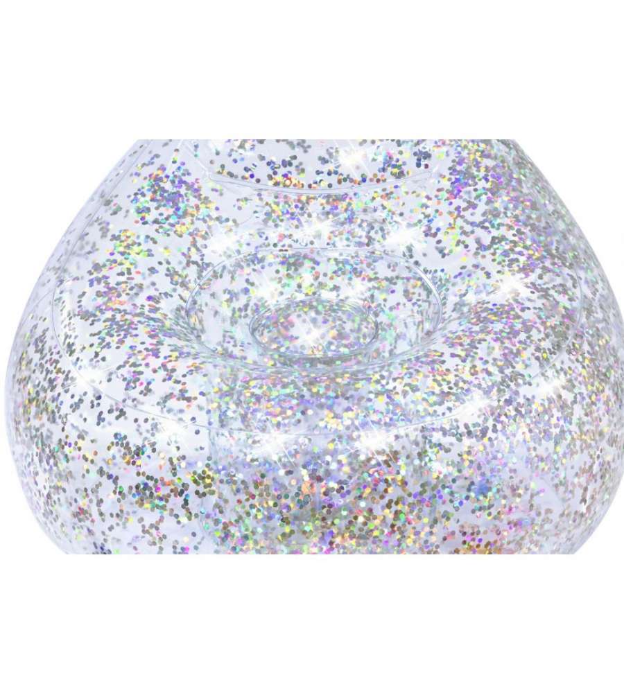 Poltrona pouf gonfiabile Glitter Dream