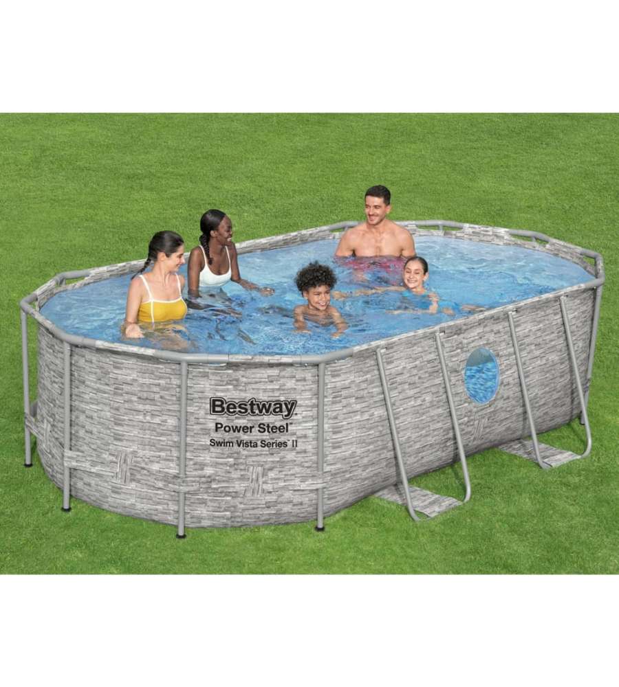 Bestway Set Piscina Power Steel 427x250x100 cm