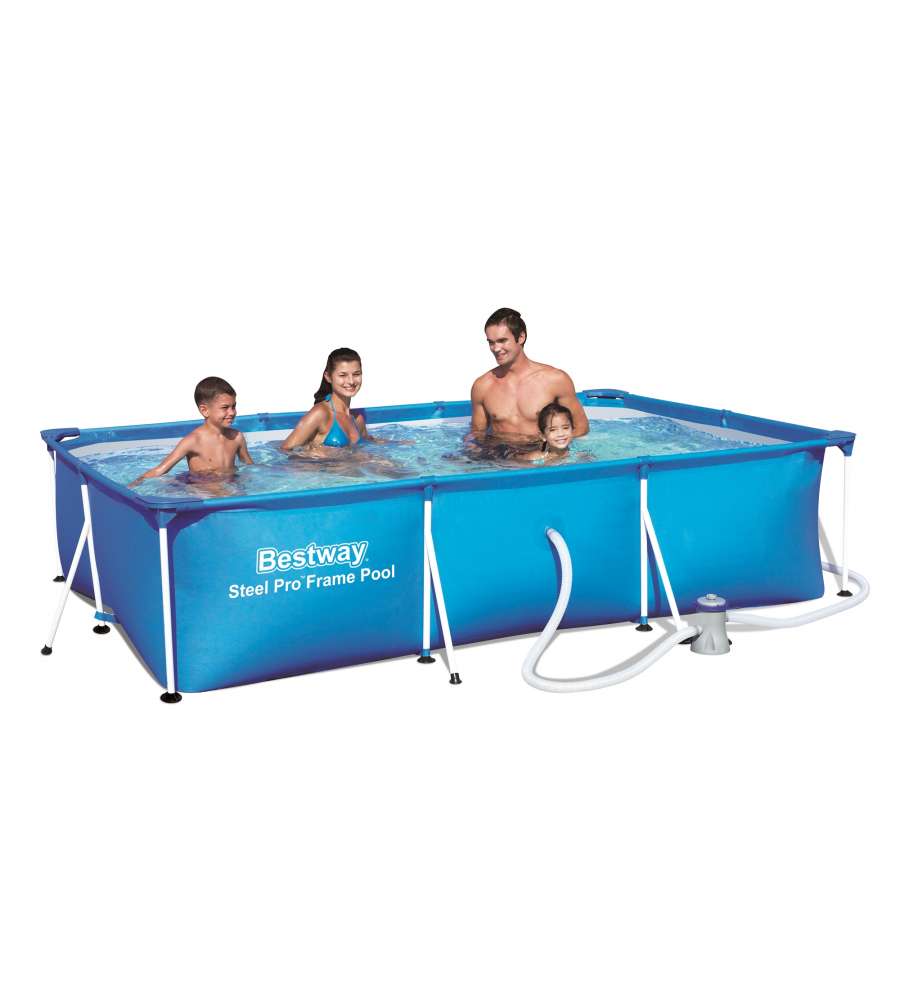 Piscina rettangolare Deluxe Splash Frame New