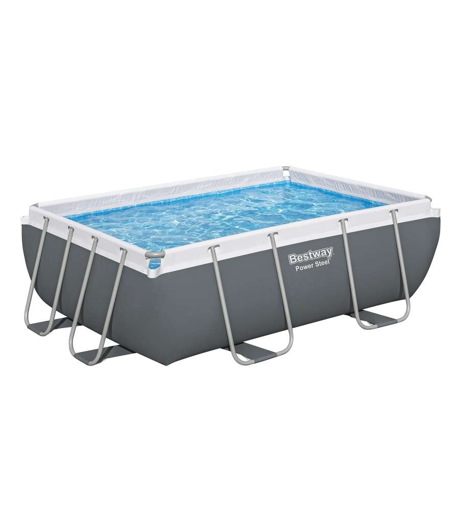 Piscina rettangolare Power Steel Frame 282 x 196 x 84 h cm