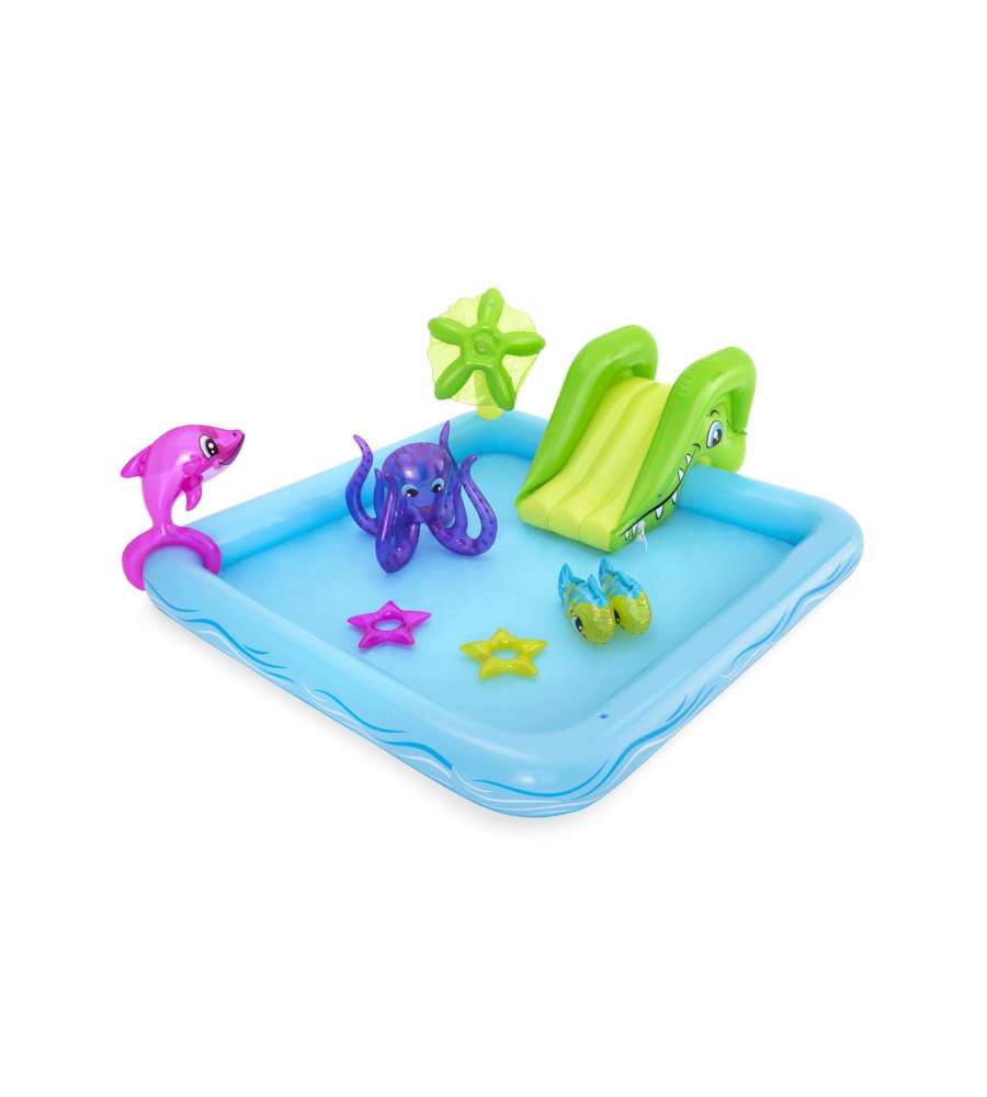 Bestway Piscina Gonfiabile Play Center Acquario - 239x206x86 cm