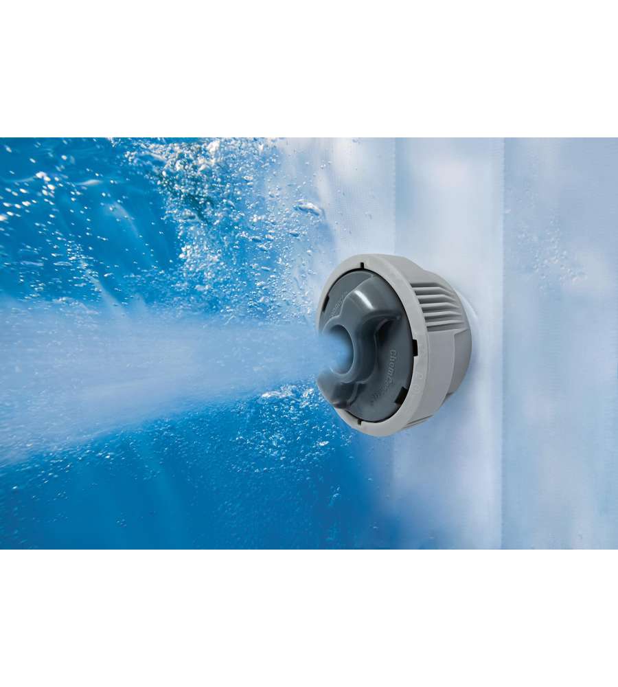 Bestway Piscina Spa Gonfiabile Lay-Z-Spa Cancun - Grigio - 180x66 cm