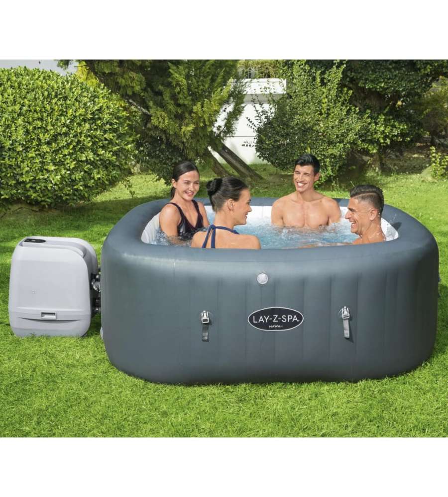 Bes tway Lay-Z-Spa Vasca Idromassaggio Gonfiabile Hawaii HydroJet Pro