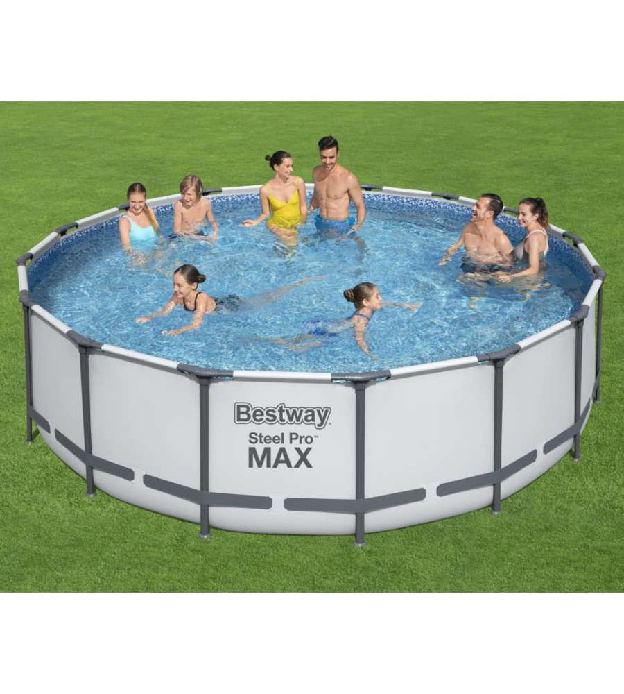 Bestway Set Piscina Steel Pro MAX 488x122 cm