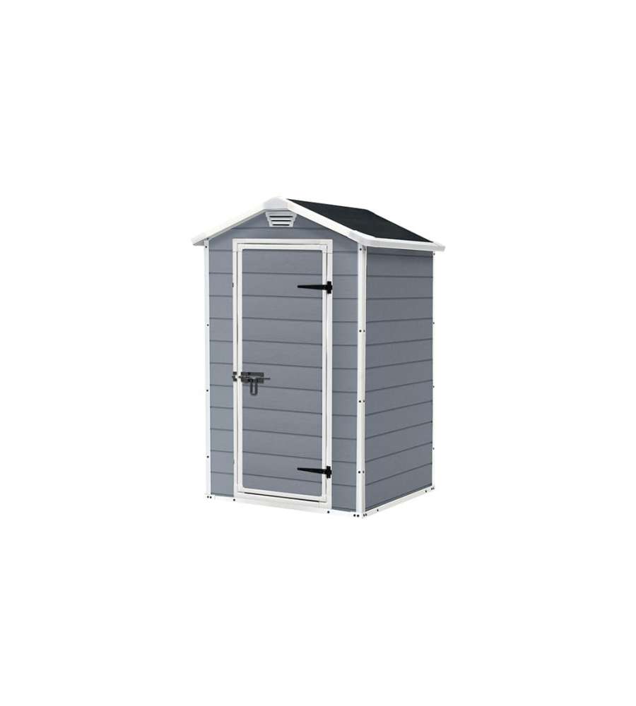 Keter Casetta da Giardino Manor - Grigio - 128x94x196 cm