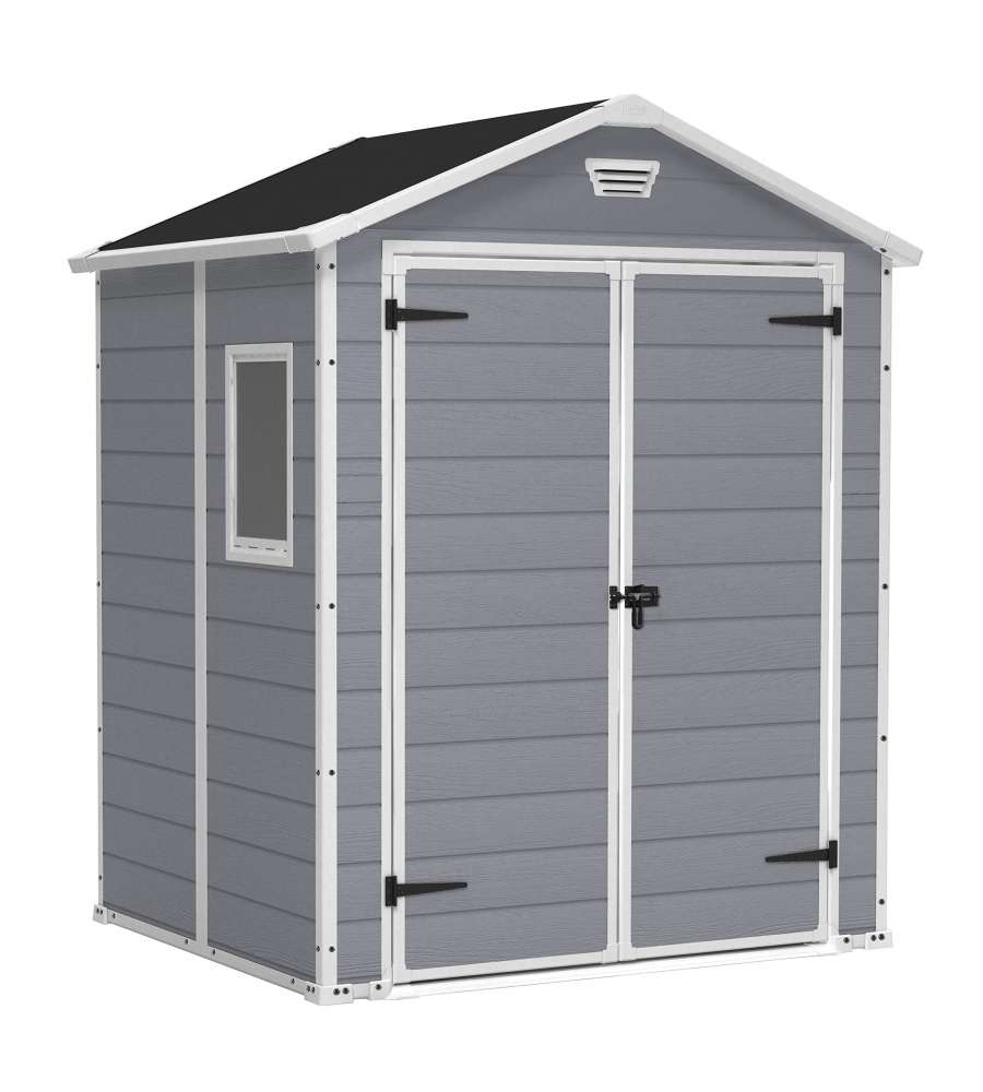 Keter Casetta da Giardino Manor - Grigio - 185x152 cm