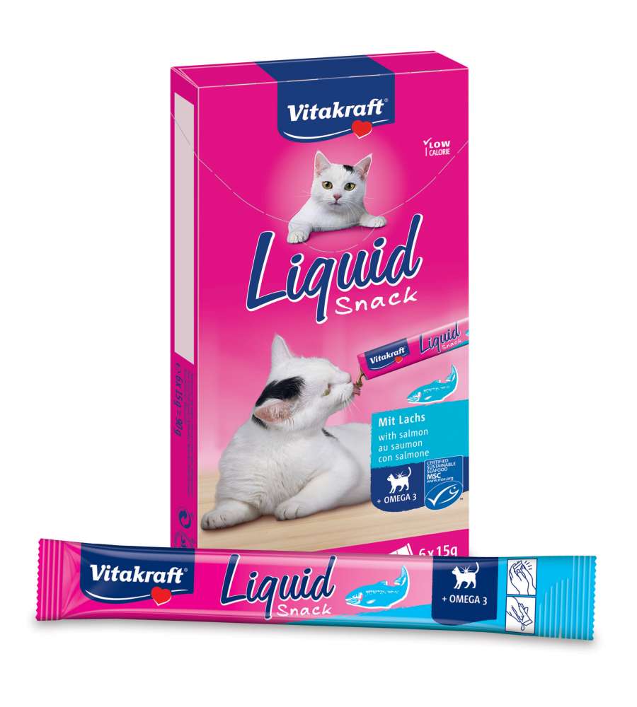 Cat Liquid Snack Con Omega3