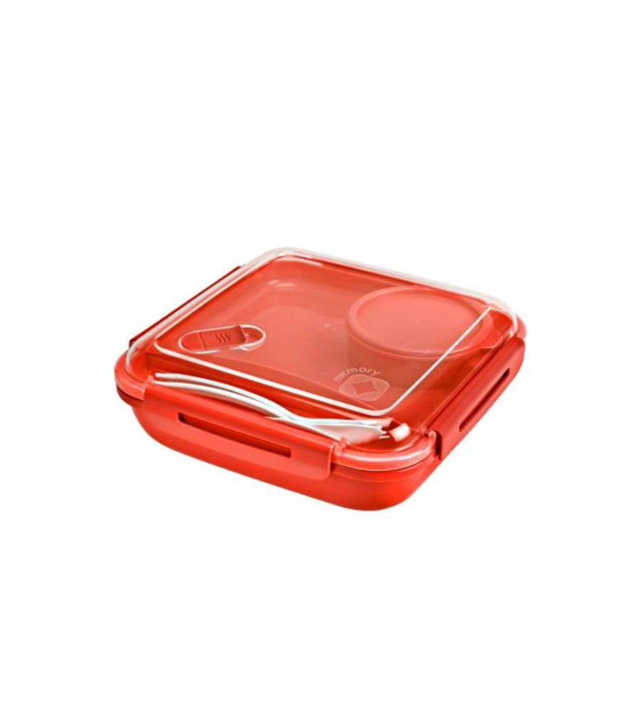 Contenitore Merenda Microonde 20X20 H 6,5 Rotho