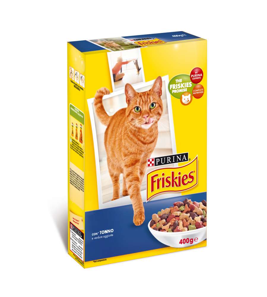 Friskies Crocchette Gatto - Gusto Tonno e Verdure - 400g
