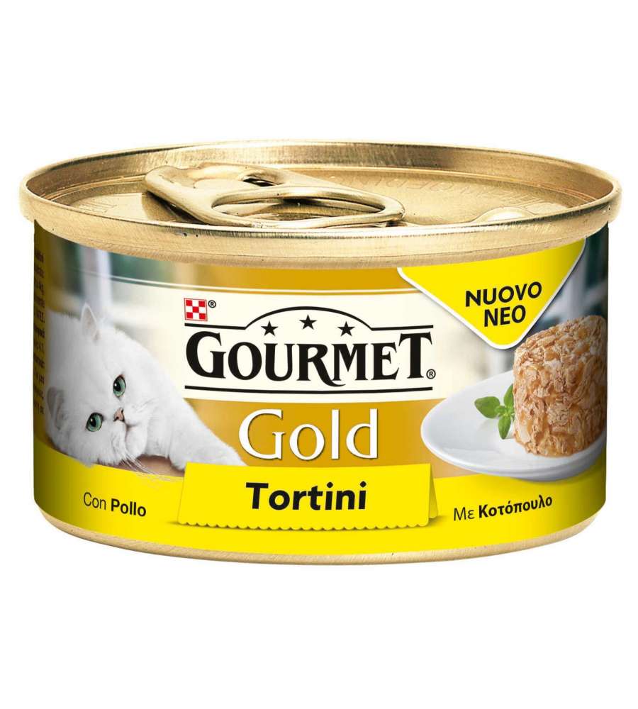 Gourmet Umido per Gatto - Tortini Pollo - 85 g