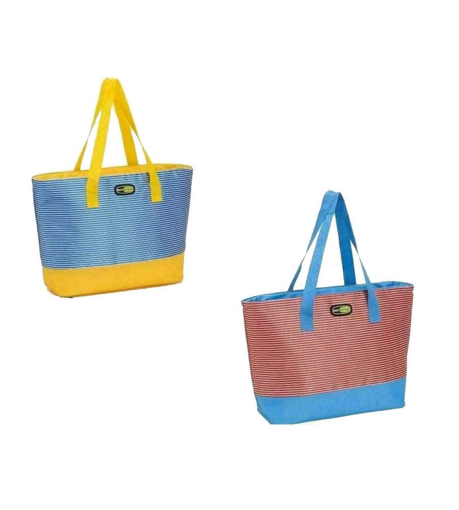 Borsa mare termica a righe