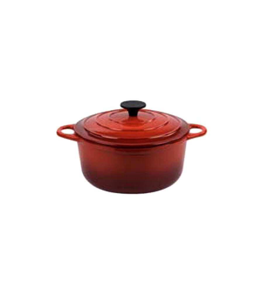 Casseruola Ghisa Tonda C/Cop Normandie  Cm 24 Ilsa