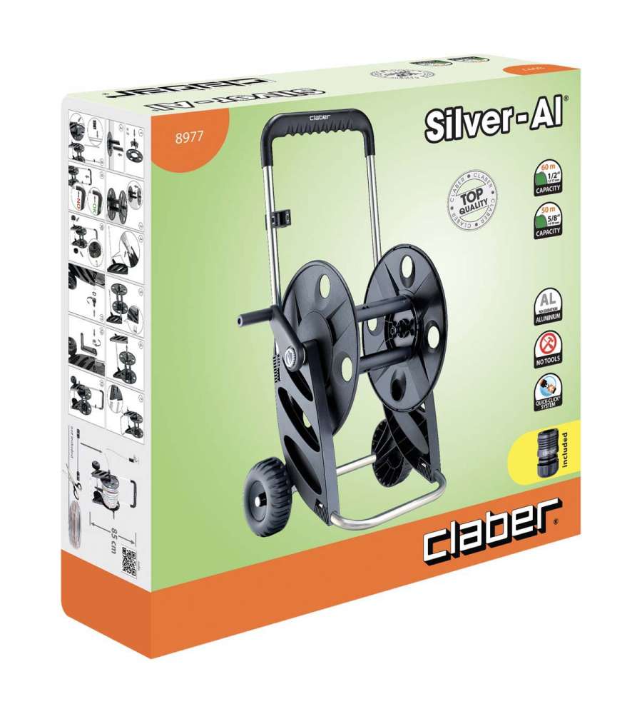 Claber Carrello Silver-Al