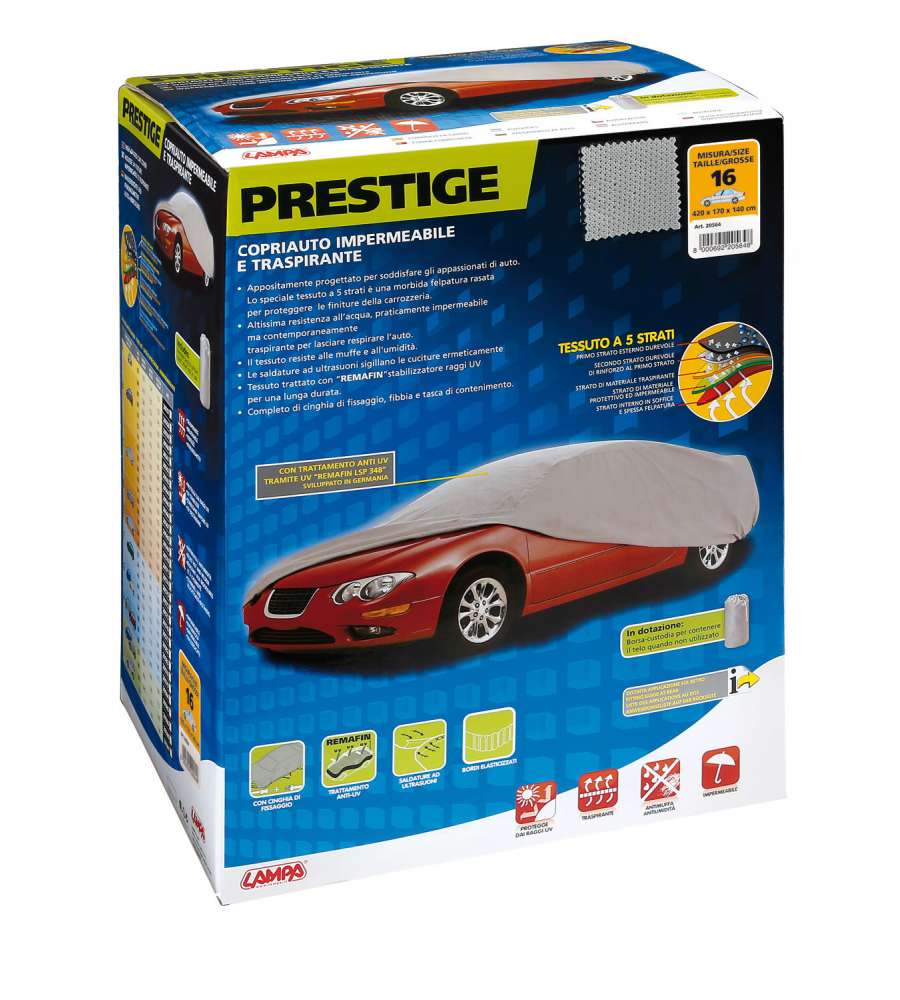Prestige, Copriauto - 16 - Cm 140X170X420