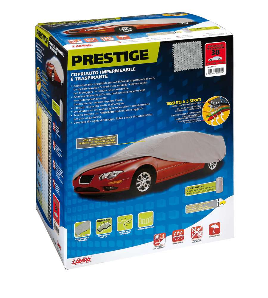 Prestige, Copriauto - 38 - Cm 148X206X535