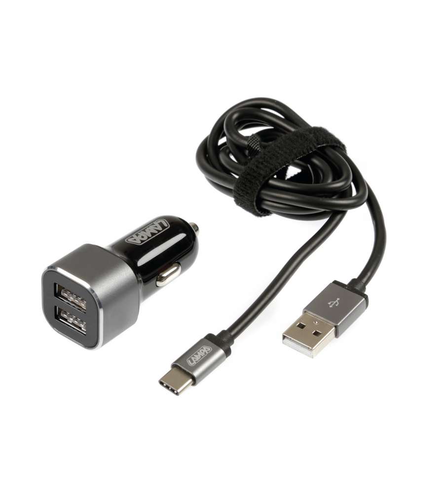Kit 2 In 1 Usb Type-C - Fast Charge - 12/24V