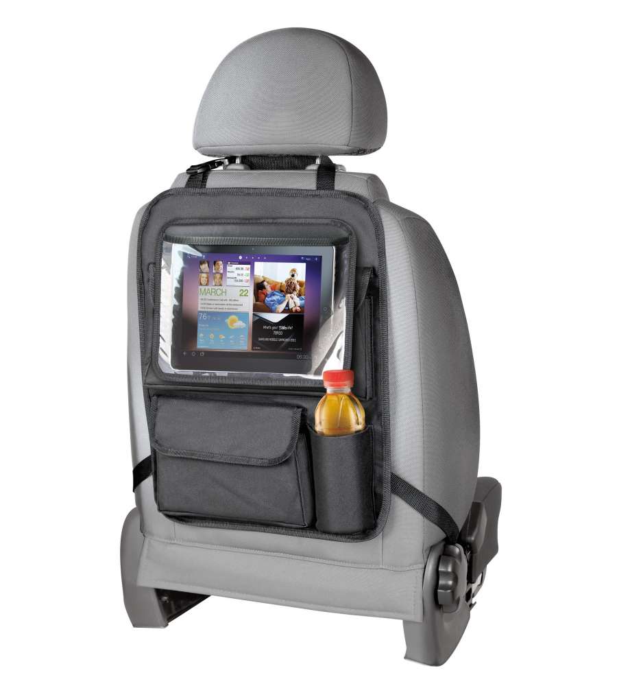 Organizer per sedili con porta tablet